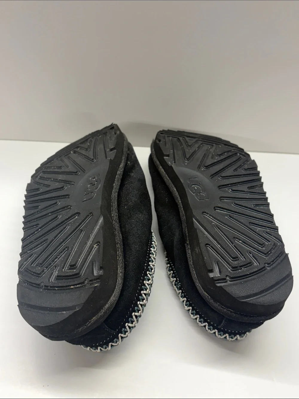 Used UGG Suede Slip-on Clogs Size 4